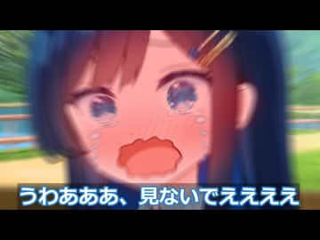 ゴミ拾いをする後輩