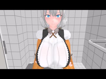 【MMD Girl Fart】あかりちゃんはトイレにて…