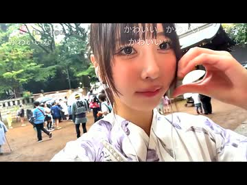 [にゅう]浴衣でぶりっこ