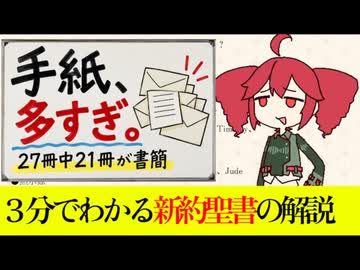 【重音テト】３分でわかる新約聖書の解説