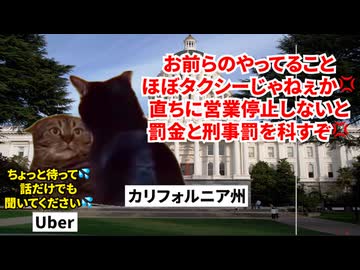 【Uber vs GOタクシー】世界のタクシー業界を独占したはずが日本だけ3位！？黒船を返り討ちにした日本のタクシー業界 #猫マニ #猫ミーム