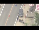 バイク３台に追突し歩行者の男児が意識不明の重体　軽乗用車運転の無職の男（６８）を危険運転傷害容疑で逮捕　呼気からアルコール検出
