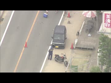 バイク３台に追突し歩行者の男児が意識不明の重体　軽乗用車運転の無職の男（６８）を危険運転傷害容疑で逮捕　呼気からアルコール検出
