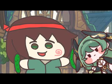 【トリッカル】ジョアンvsキュウイ【 #トリッカル1周年二次創作】