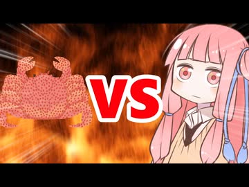 真・茜ちゃんVSカニ