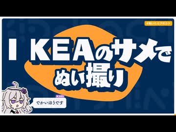 【日記】IKEAのサメでぬい撮り
