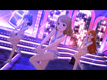 【ミリシタMV】「BLACK LIPS」(セーラーミズギ 周防桃子・中谷育・大神環)【1080p60/高画質4K HDR】