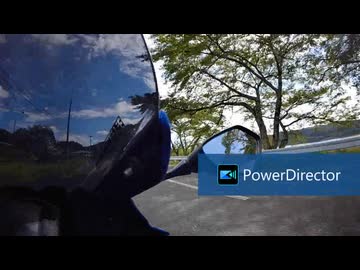 SUZUKI、GSXR、125㏄、ブルー、走行風景動画、9月23日版、音声入り