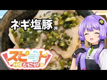 【ネギ塩リレー】ネギ塩豚（丼）【スピード料理投稿祭】