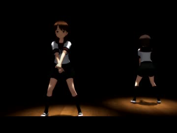 【MMD艦これ】Gimme×Gimme　白雪改二・深雪改二【足元だけ見える部屋】