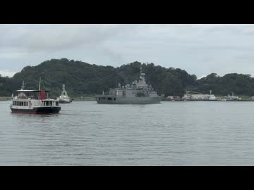 【港のある風景＠横須賀港】ニュージーランド海軍アンザック級フリゲート艦 テ・マナ(Anzac-class frigate HMNZS Te Mana F111)【2026年9月15日】