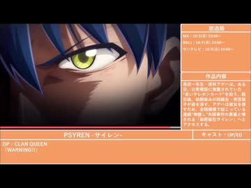 2026年秋アニメ紹介