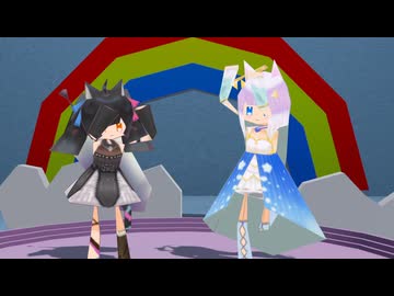 【VRMLiveViewer】256ポリモデルで『ビバハピ』【にゃんたじあ！】
