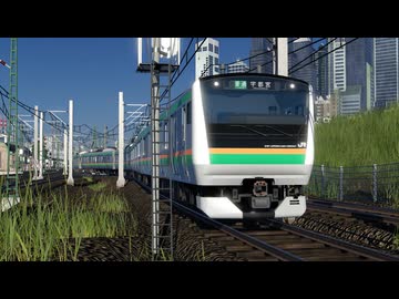 【Transport Fever 2】峰幸本線【前面展望】