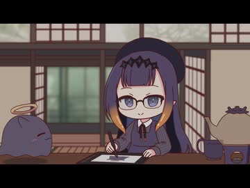 ビブーと一緒にちいかわを観るイナ