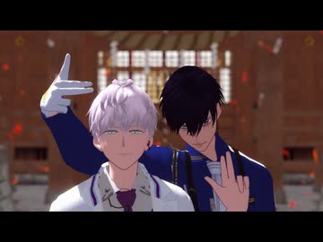 【MMD刀剣乱舞】ヒバナ(雲重 二筋樋貞宗 自作モデル)