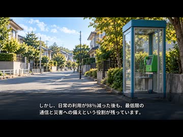 利用が98％減った「公衆電話」は、なぜ今も残っているのか