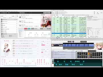 合成音声用自作ツールのテスト
