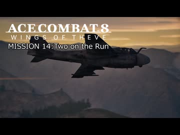 【ネタバレ注意】ACE COMBAT 8 ミッション１４『脱出の２人』【プレイ動画】