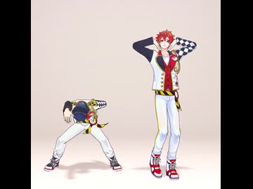 MMDツイステ　ソーラン節 自由形　エーデュース　モーション配布