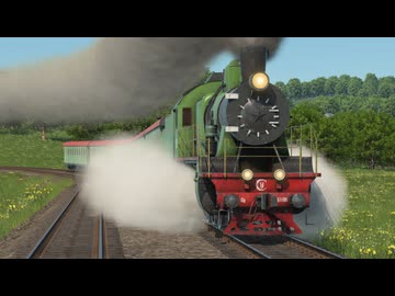 【Transport Fever 3】盤堂本線 普通 1950【前面展望】