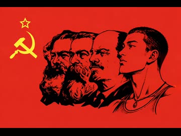 [AI]Akira, Soviet & Das kapital - MokkoRed