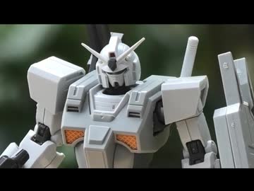 インアウトドアガンプラ　HG ヘビーガンダム(ロールアウトカラー)とピクシー(フレッド・リーバー機)を作る