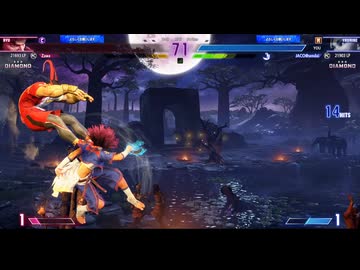 スト６　ランクマ　ヤスミン編　21　ダイヤ３　ｖｓリュウ　2026　0823