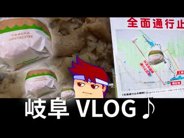 【岐阜VLOG】巨大な●●に大潜入！？トラブルにめげない前向きポジティブ旅っ♪♪編。【バーチャルいいゲーマー】