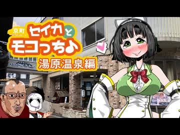 【京町セイカ車載】セイカとモコっち♪【湯原温泉】