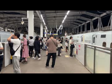 九州新幹線　「電力設備の点検のため」始発列車から全線で運転見合わせ　午後から区間ごとに順次運転再開見込み