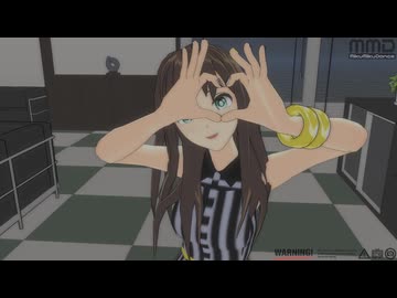【MMDm@ster】「渋谷凛」で モニタリング