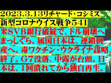 【2023年03月13日 ：『 リチャード・コシミズ「 Internet Lecture 」｟ 新型コロナウイルス戦争 ５４１ ｠｟ RK LIVE ｠｟ 改良版 ｠』】