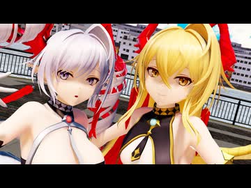 【MMDシャドバ】アルジャンテちゃんとリュミオールちゃんに「メランコリック * C.S.Portリアレンジ *」を踊ってもらいました