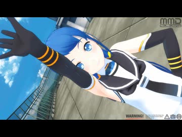 【MMD艦これ】百角式「五月雨･涼風」で 夜もすがら君思ふ
