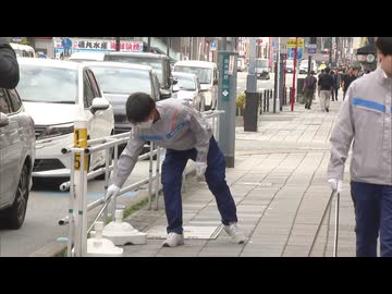 クラフティアが天神地区で清掃活動