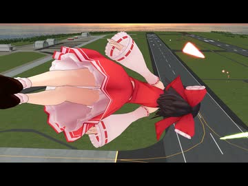 【MMD】空中を移動する物体に十字砲火を浴びせる