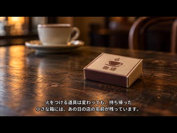 喫茶店のマッチ箱は、なぜ減ったのか。店の名前を持ち帰った時代