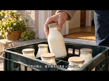 牛乳瓶は、なぜ紙へ変わるのか。空き瓶を返していた朝