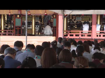 午前中は約600人の受験生や家族が祈願に　太宰府天満宮で特別受験合格祈願大祭当日祭