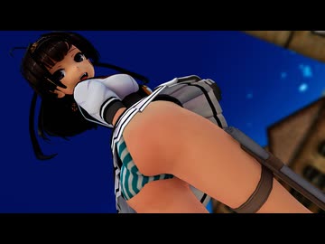 【MMD艦これ】 駆逐艦秋月でバブルの素敵なフルコース