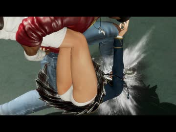 DOA6LR ryona リョナ 制服みなとの顔を踏む