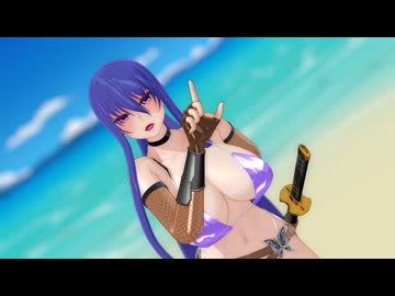 対魔忍MMD 秋山凜子　ゾンビ