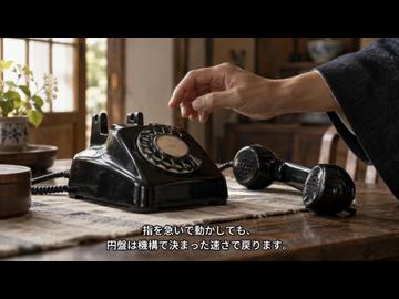 黒電話のダイヤルは、何を送っていたのか
