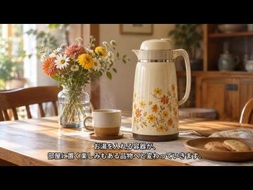 あの花柄ポットは、なぜ電気なしで温かかったのか