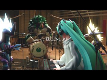 【ポケミク】「LEGENDS / ryo (supercell)」歌ってみた / 黒兎ウル