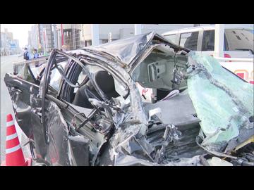 危険運転傷害などの疑いで23歳の男が逮捕された事件　車に同乗していた20歳男性死亡
