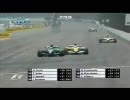 2007 F1 アメリカGP J.バトン vs G.フィジケラ