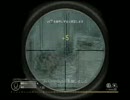 CoD4 へっぽこバレット使い in Crash　