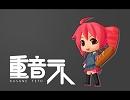 重音テト新音源に「おてんば姫の歌♪」を歌わせてみた